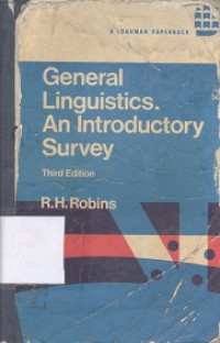 General linguistics : an introductory survey