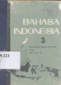 Buku bacaan bahasa Indonesia 3 untuk SMP kelas III