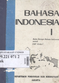 Buku bacaan bahasa Indonesia 1 untuk SMP kelas I