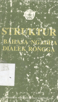 Struktur bahasa Ngadha dialek Rongga