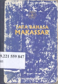 Tata bahasa Makassar