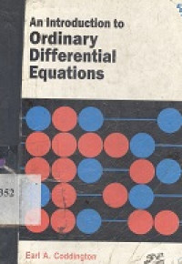 An introduction to ordinary differential equations