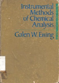 Instrumental methods of chemical analysis