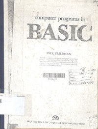 Computer programs in Basic