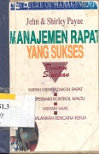 Manajemen rapat yang sukses dalam sepekan