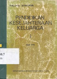 Pendidikan kesejahteraan keluarga 1 untuk SPG