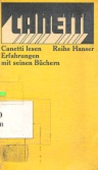 Canetti lesen erfahrungen mit seinen buchen