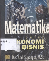 Matematika untuk ekonomi dan bisnis