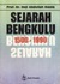 Sejarah Bengkulu 1500-1990