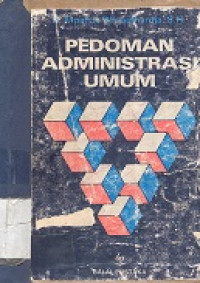 Image of Pedoman administrasi umum : bidang tata persuratan