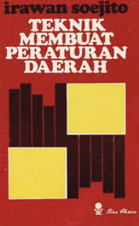 Teknik membuat peraturan daerah