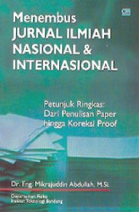 Menembus jurnal ilmiah nasional & internasional