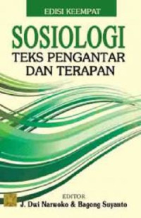 Sosiologi : teks pengantar dan terapan