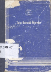 Tata bahasa Mandar