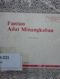 Pantun adat Minangkabau