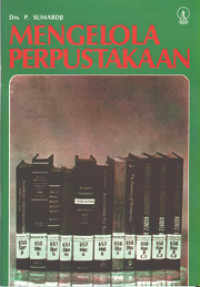 Mengelola perpustakaan : tata kerja pengolahan,penyimpanan dan penyusunan buku dengan kartu-kartu katalognya di perpustakaan.