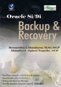 Oracle 8i/9i backup recovery