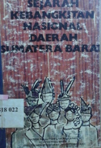 Sejarah kebangkitan nasional daerah Sumatera Barat