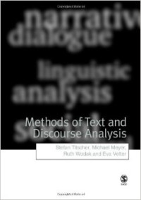 Methods of text and discourse analysis