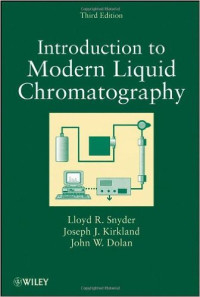 Introduction to modern liquid chomatography