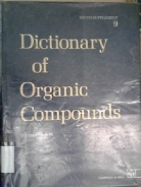 Dictionary of organic compounds