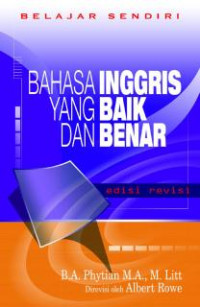 Bahasa Inggris yang baik dan benar