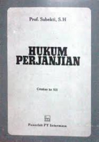 Hukum perjanjian