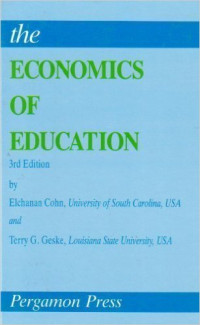 The economics of education