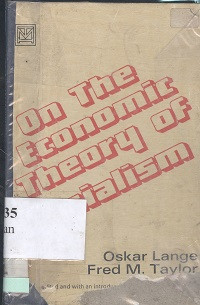On the economic theory of socialism