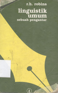 Linguistik umum : sebuah pengantar