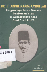 Pengaruhnya dalam gerakan pembaruan islam di Minangkabau pada awal abad ke-20