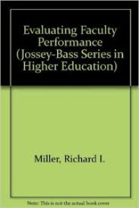 Evaluating faculty performance