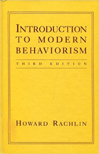 Introduction to modern behaviorism