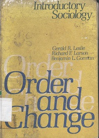 Order and Change: Introductory Sociology