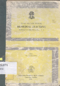 Buku materi pokok remedial teaching Ping 2271/1 SKS/modul 4-6.