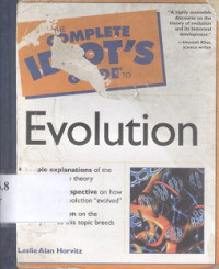 The complete idiot`s guide to evolution