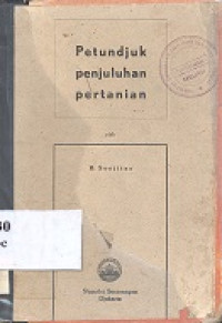 Petundjuk penjuluhan pertanian