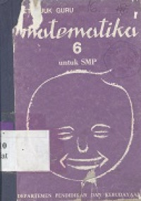 Matematika 6 untuk SMP : petunjuk guru