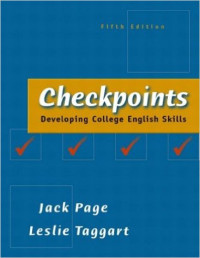 Checkpoints : developing college English skills