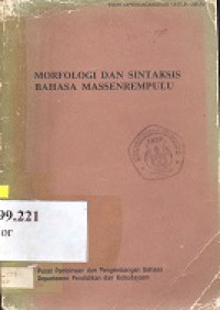 Morfologi dan sintaksis bahasa massenrempulu