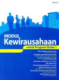 Modul kewirausahaan untuk program strata 1