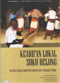 Kearifan lokal Helong di pulau semua Kabupaten Kupang Nusa Tenggara Timur