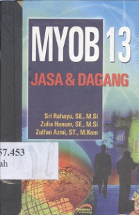 MYOB 13 jasa dan dagang