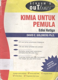 Schaum's outline of teori dan soal-soal kimia untuk pemula (judul asli : Schaum's outlines of theory and problems of beginning chemistry)