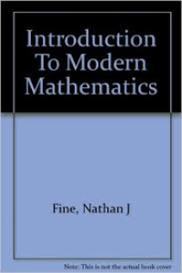 A introduction to modern mathematics