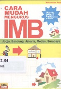 Seluk beluk mengurus IMB dan HO