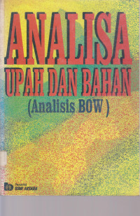 Analisa upah dan bahan (analisis BOW)