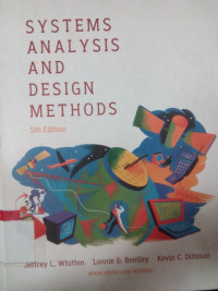 Systems analysis and design methods + CD