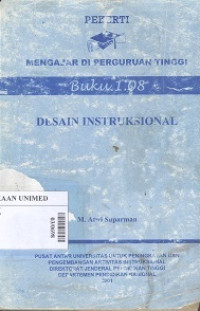 Desain instruksional buku 1.08 mengajar di perguruan tinggi