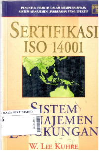 Sertifikasi iso 14001 : sistem manajemen lingkungan